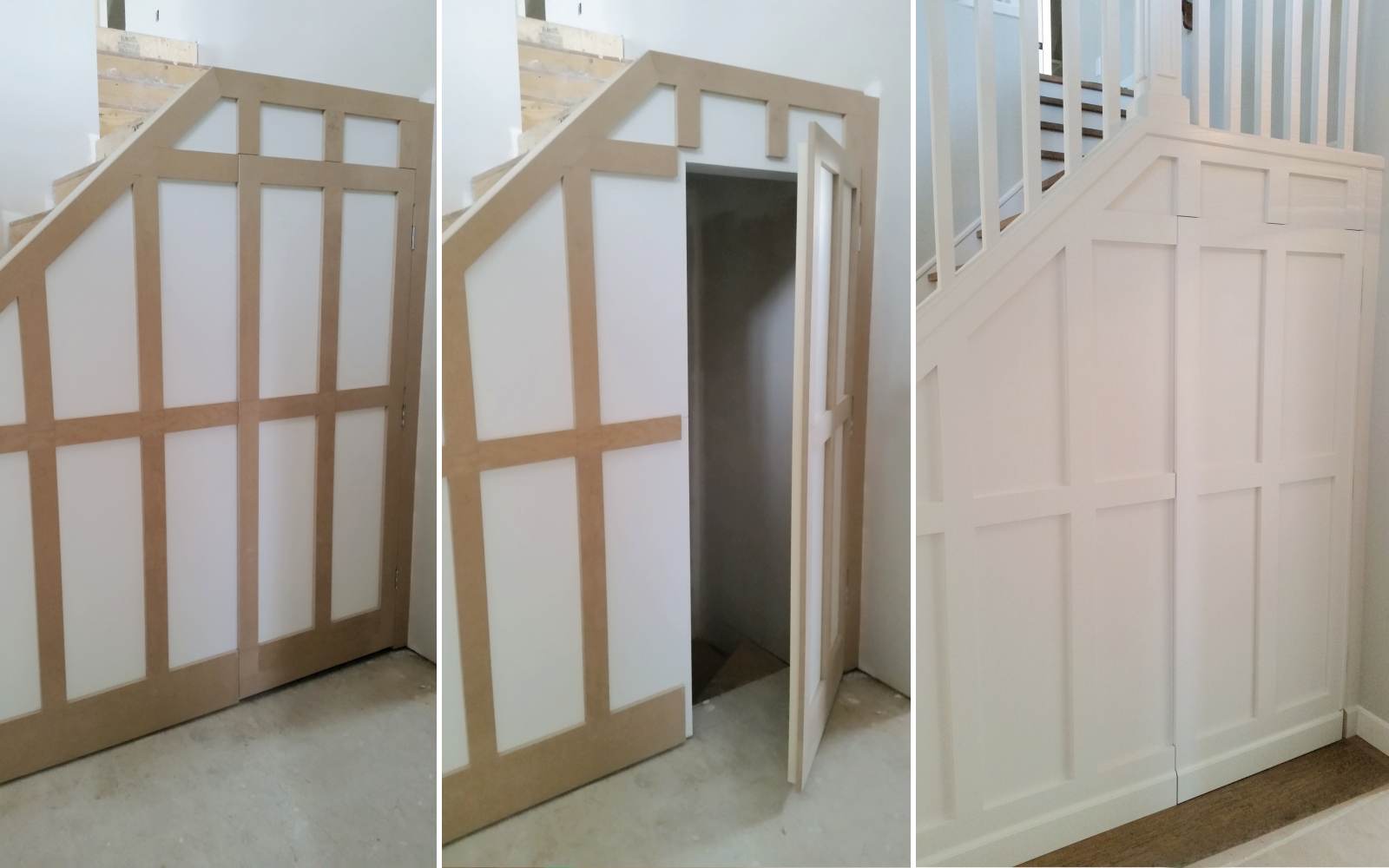 Pattered Hidden Door